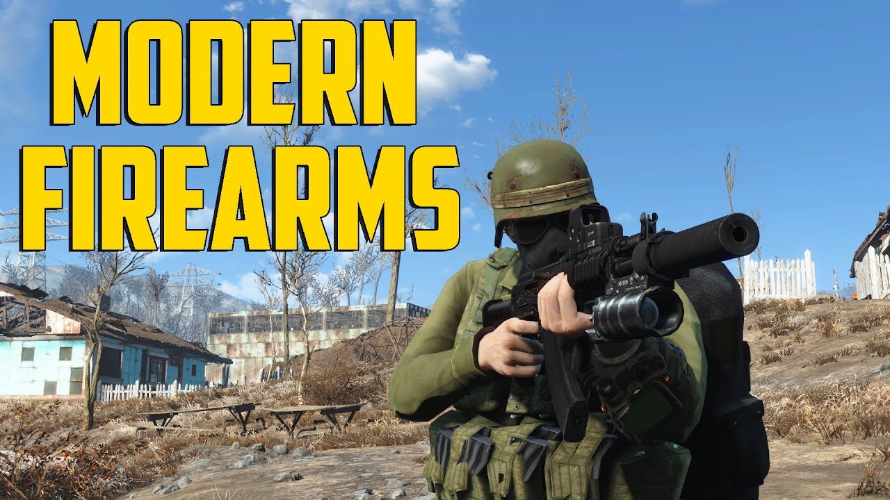Fallout 4 Mod Modern Firearms